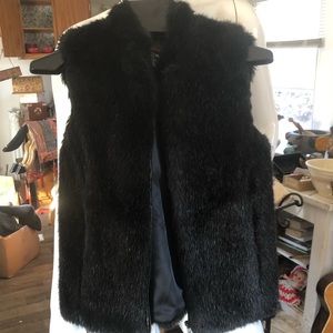 Lauren faux fur vest